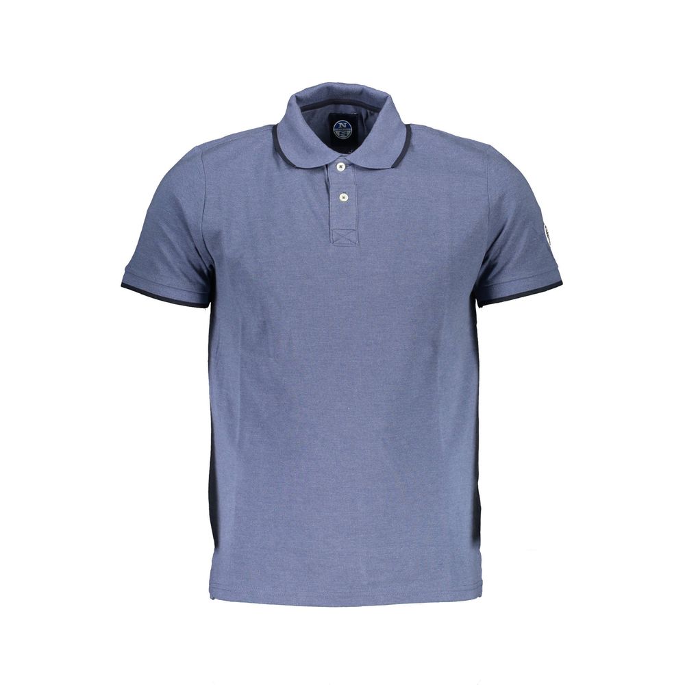 Polo homme en coton bleu North Sails