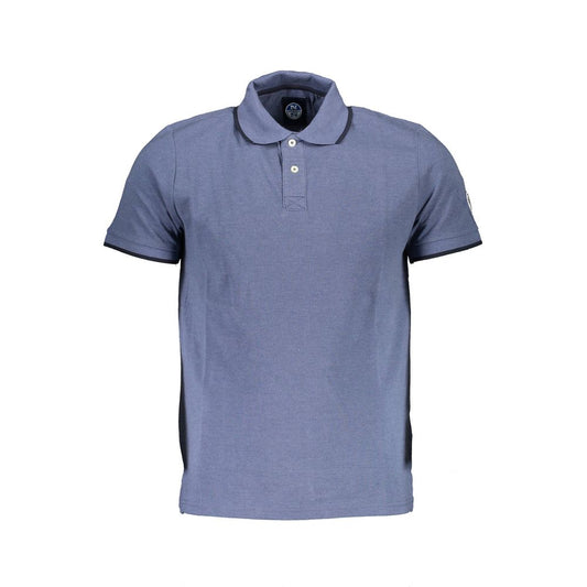 North Sails Blauw Katoenen Polo Shirt voor Heren