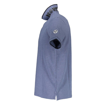 Polo homme en coton bleu North Sails