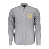 Chemise homme en coton bleu La Martina