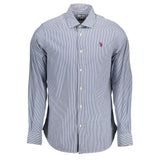 Chemise homme en coton bleu US POLO ASSN.