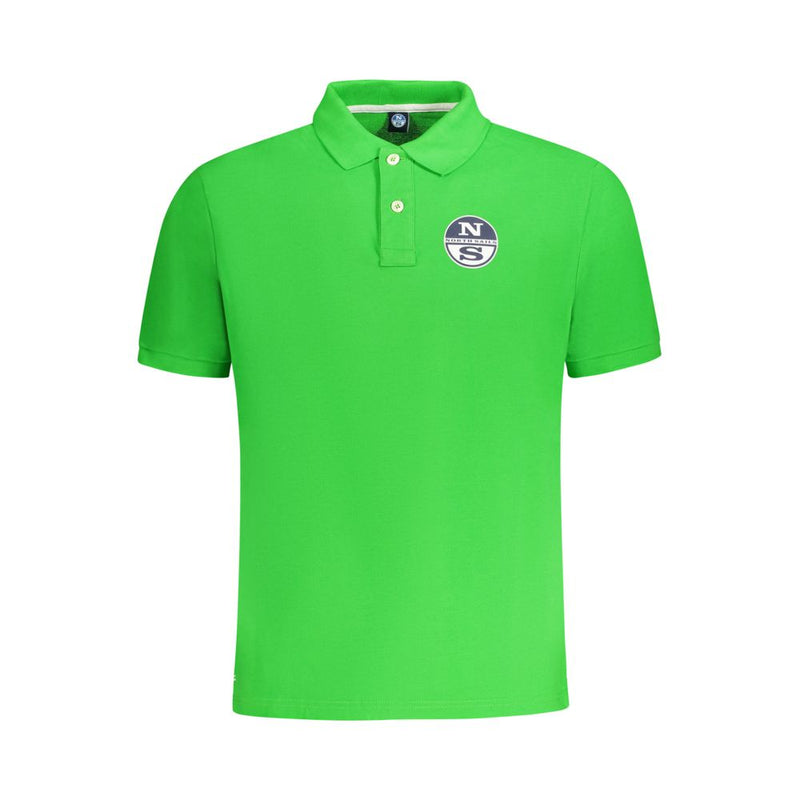 North Sails Groene Katoenen Polo Shirt voor Heren