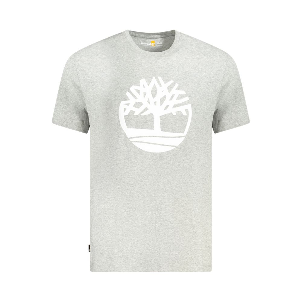 T-shirt en coton brun pour homme Timberland