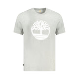 T-shirt en coton brun pour homme Timberland
