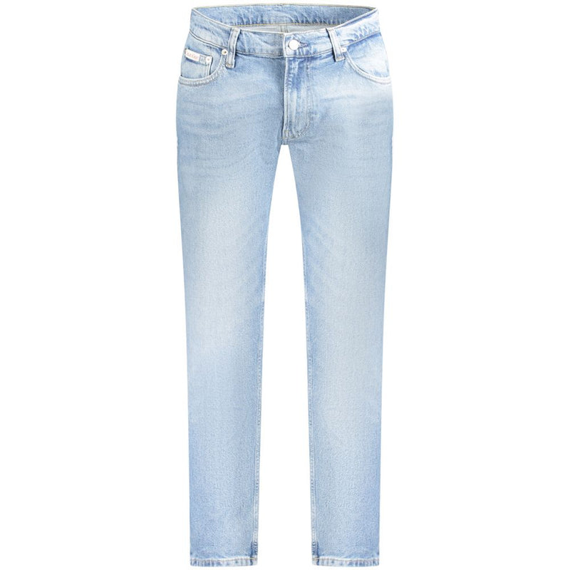 Jeans en coton bleu Calvin Klein pour homme