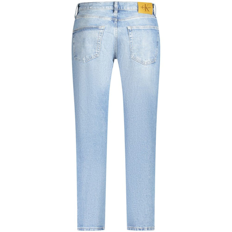 Jeans en coton bleu Calvin Klein pour homme