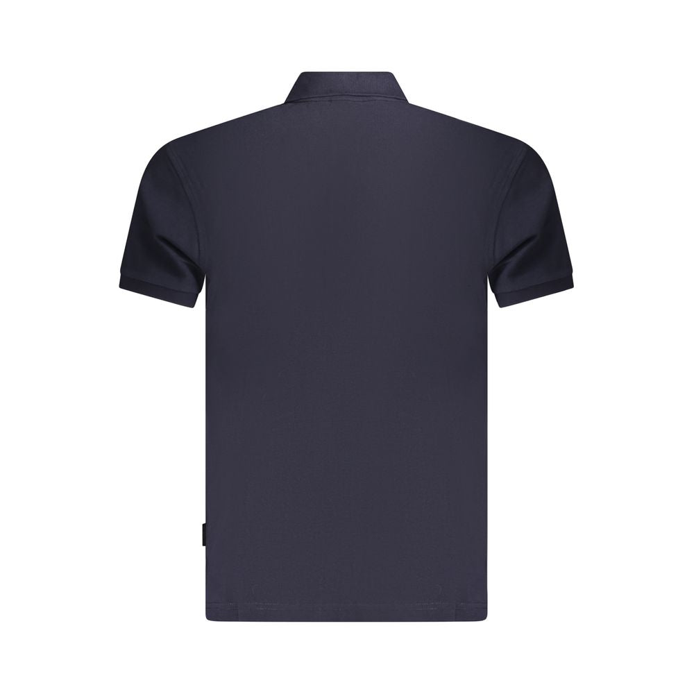 Polo homme en coton bleu Napapijri