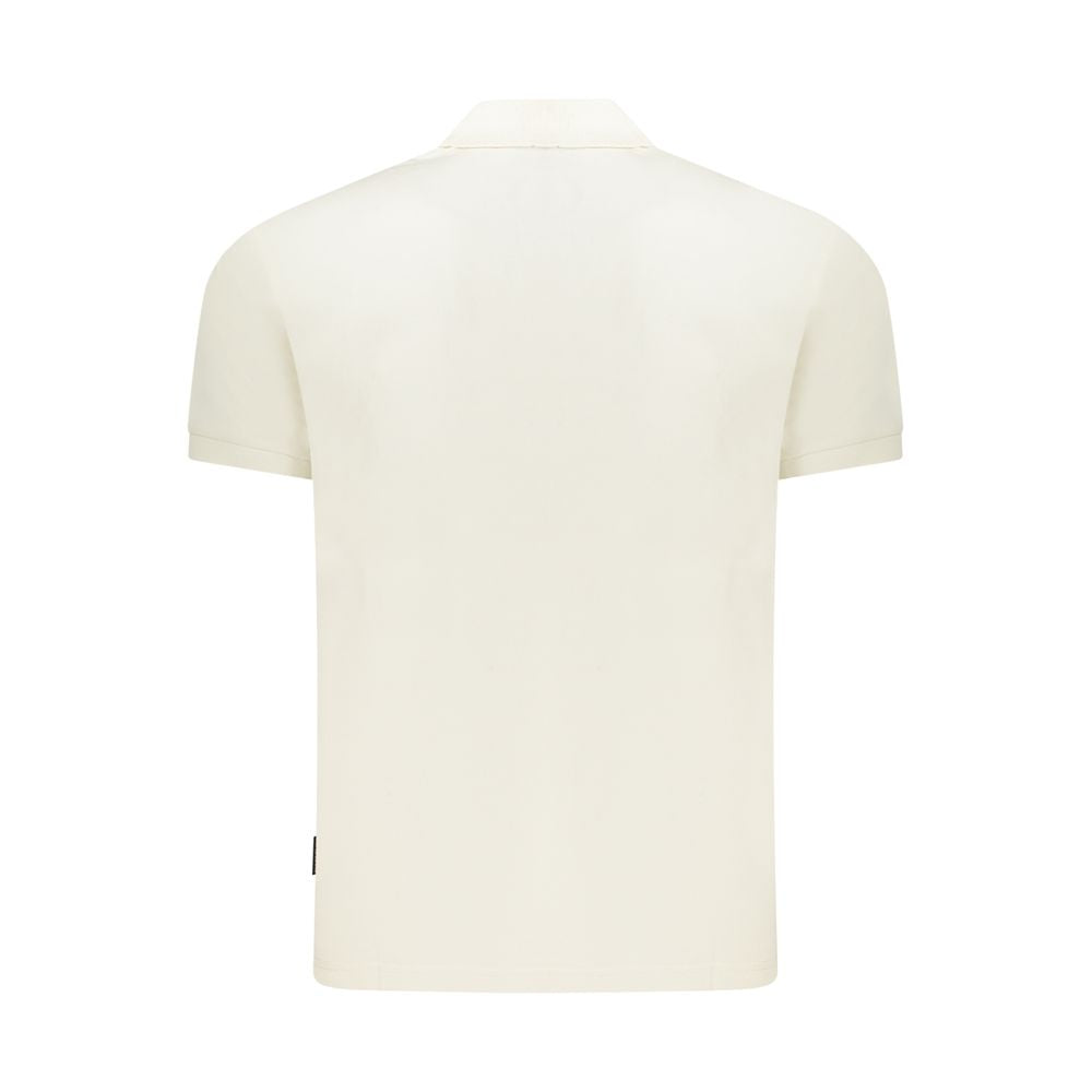 Polo homme en coton blanc Napapijri