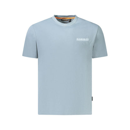 T-shirt Napapijri en coton brun pour homme