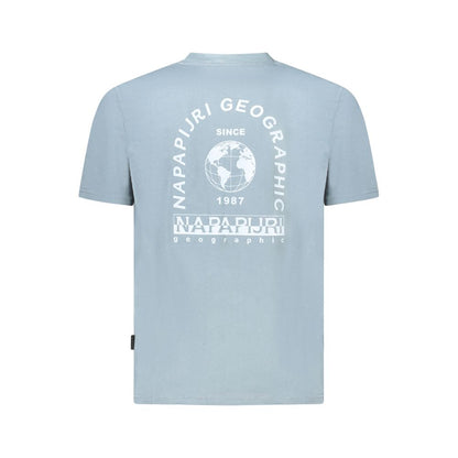 T-shirt Napapijri en coton brun pour homme