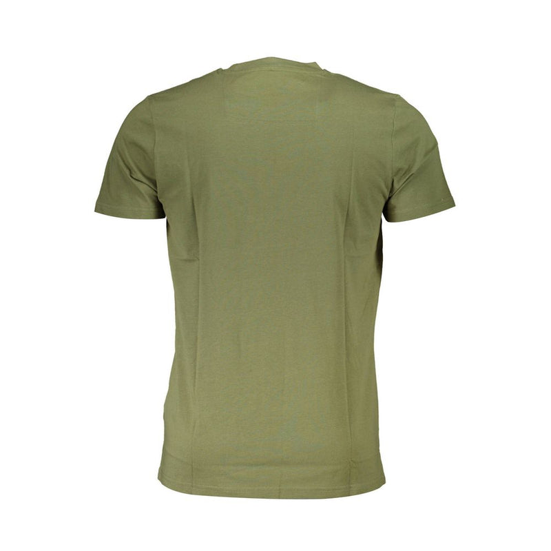 Cavalli Class Groen Katoenen Heren T-Shirt