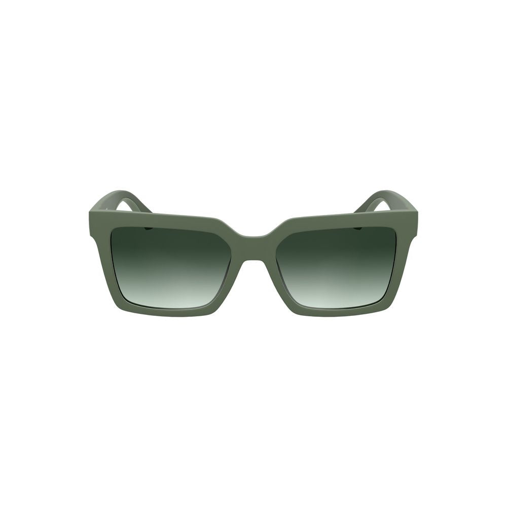 Lunettes de soleil femmes Calvin Klein en tissu bio-based vert