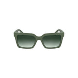 Lunettes de soleil femmes Calvin Klein en tissu bio-based vert
