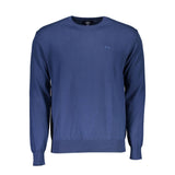 Pull en coton bleu La Martina pour homme