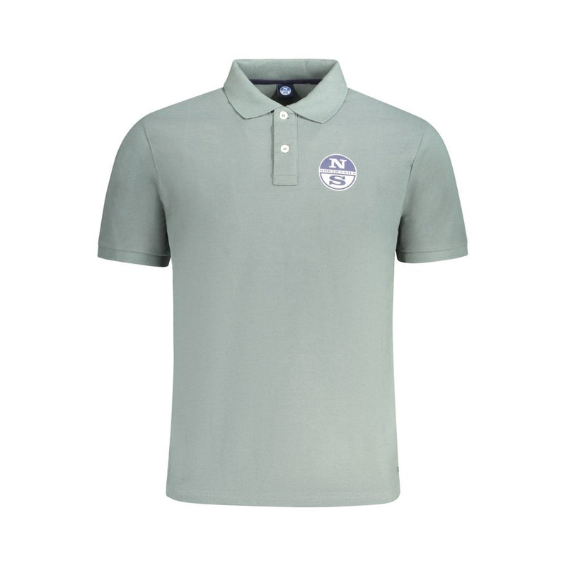 North Sails Groene Katoenen Polo Shirt voor Heren