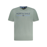 T-shirt homme en coton vert North Sails