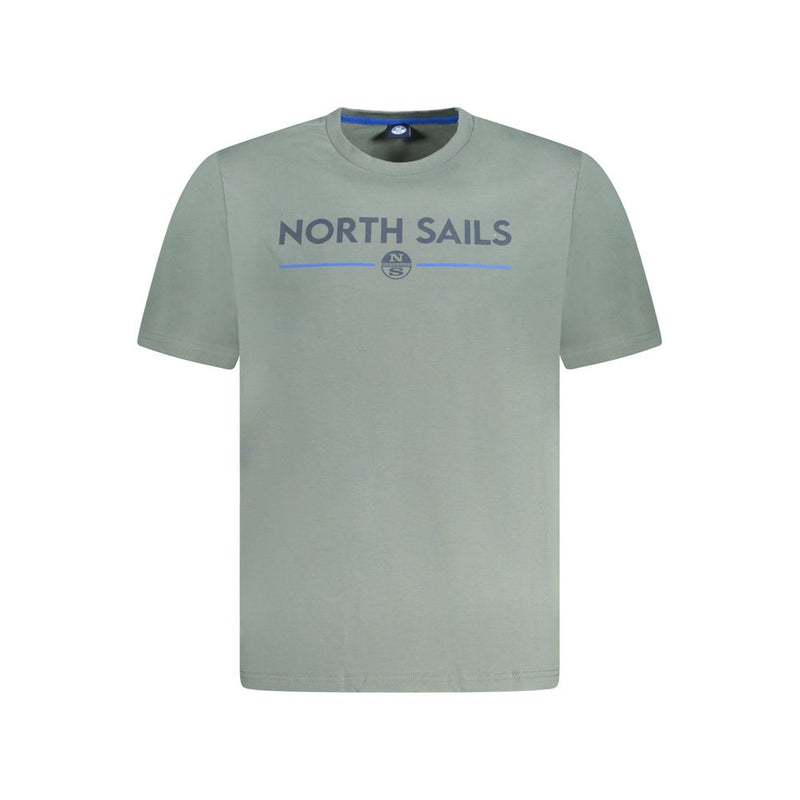 North Sails Groen Katoenen Heren T-Shirt