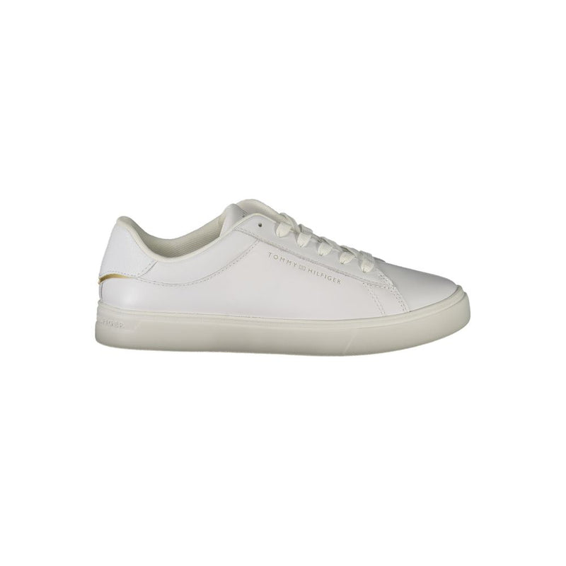 Baskets Femme Tommy Hilfiger Blanches en Polyéthylène