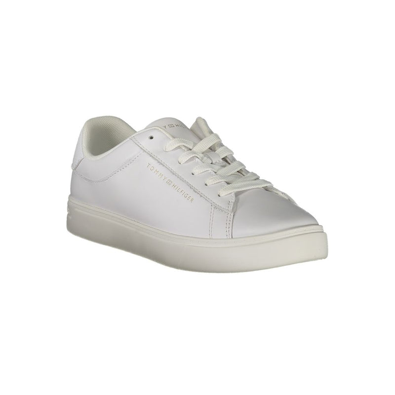Baskets Femme Tommy Hilfiger Blanches en Polyéthylène