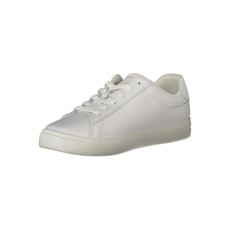Baskets Femme Tommy Hilfiger Blanches en Polyéthylène
