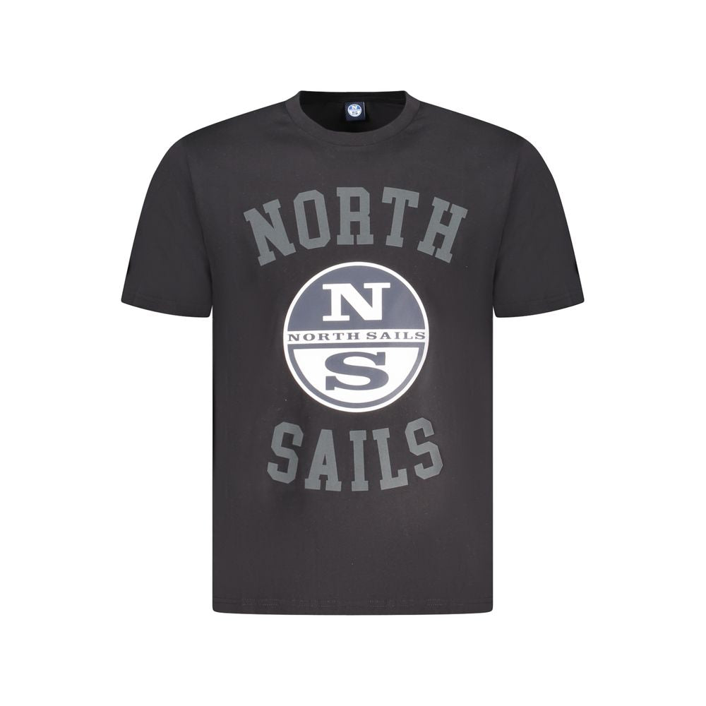 T-shirt homme en coton noir North Sails