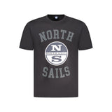 T-shirt homme en coton noir North Sails