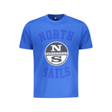 T-shirt en coton bleu pour homme de la marque North Sails