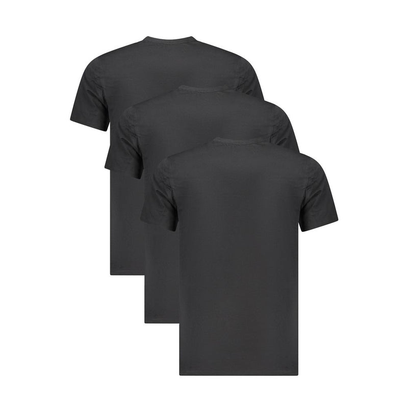 T-shirt homme en coton noir Calvin Klein