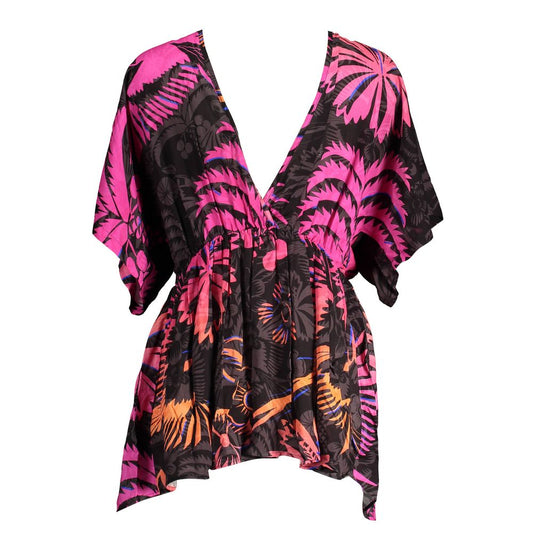 Robe en coton noir Desigual pour femme