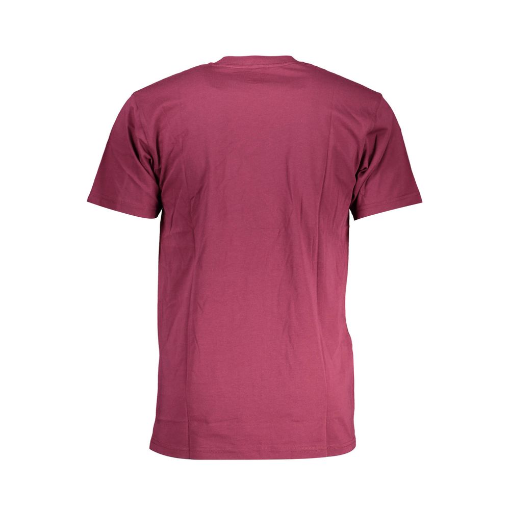 Vans T-shirt voor heren van katoen in de kleur paars