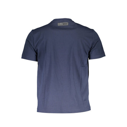 T-shirt homme en coton bleu Plein Sport