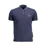 Polo homme en coton bleu Napapijri