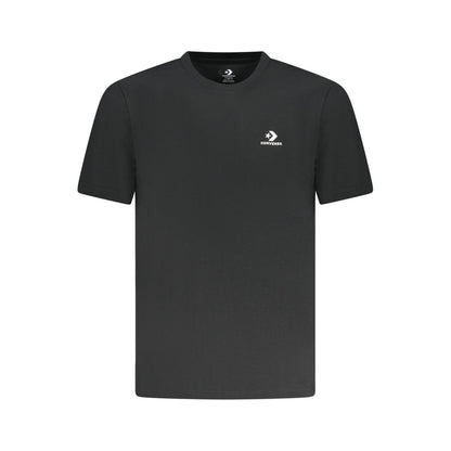 T-shirt homme en coton noir Converse