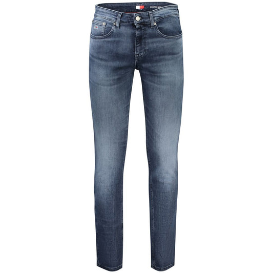 Tommy Hilfiger blauwe katoenen heren jeans