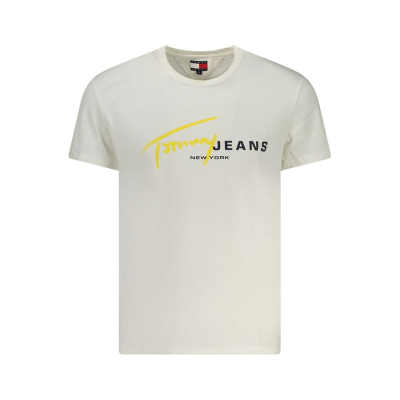 T-shirt homme en coton blanc Tommy Hilfiger