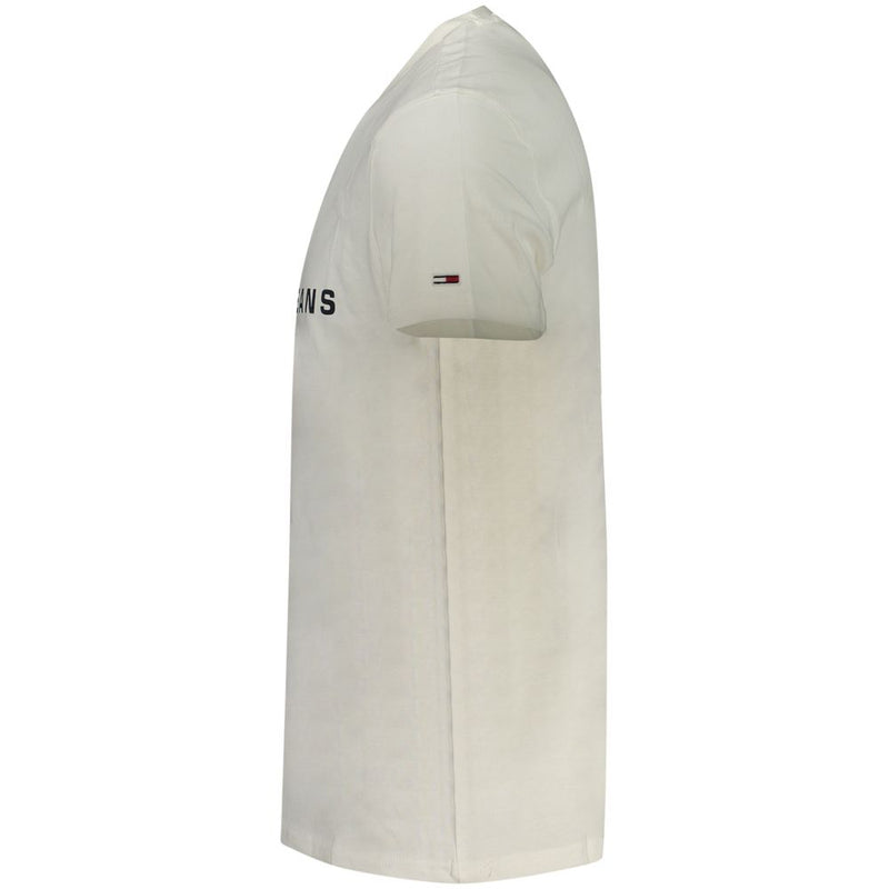 T-shirt homme en coton blanc Tommy Hilfiger