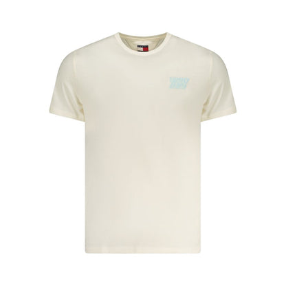 T-shirt homme en coton beige Tommy Hilfiger