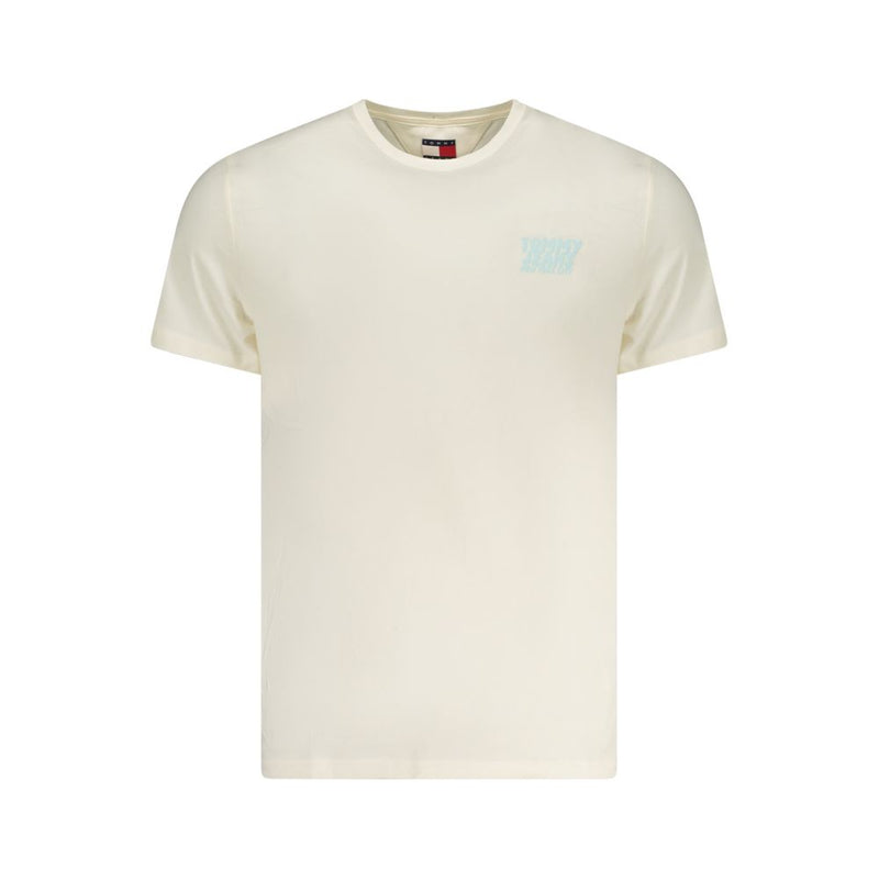 T-shirt homme en coton beige Tommy Hilfiger
