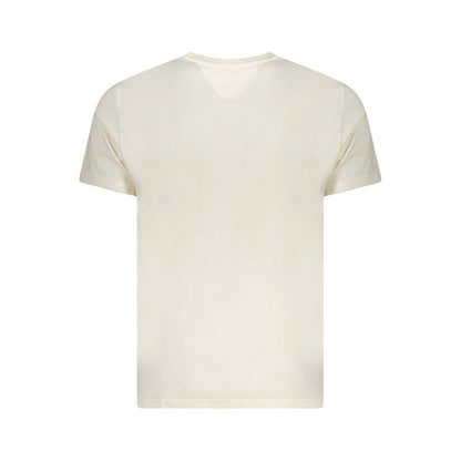 T-shirt homme en coton beige Tommy Hilfiger