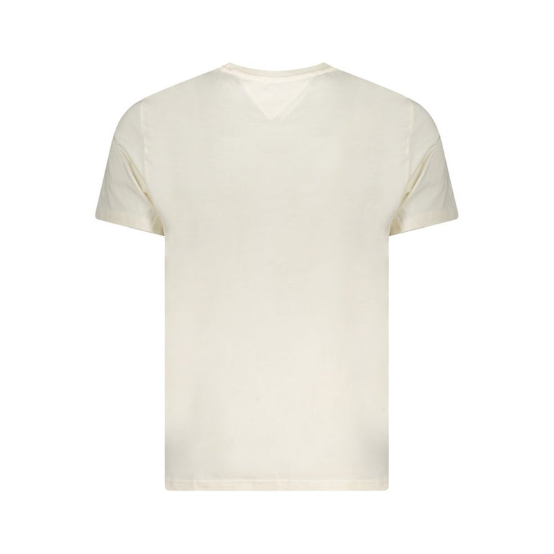 T-shirt homme en coton beige Tommy Hilfiger