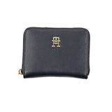 Tommy Hilfiger Blue Polyester Wallet - Stylish and Functional Accessory