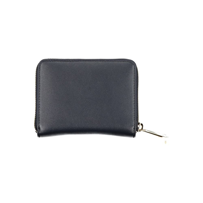 Tommy Hilfiger Blue Polyester Wallet - Élégance et Fonctionnalité