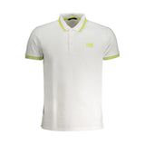 Polo en coton blanc Cavalli Class