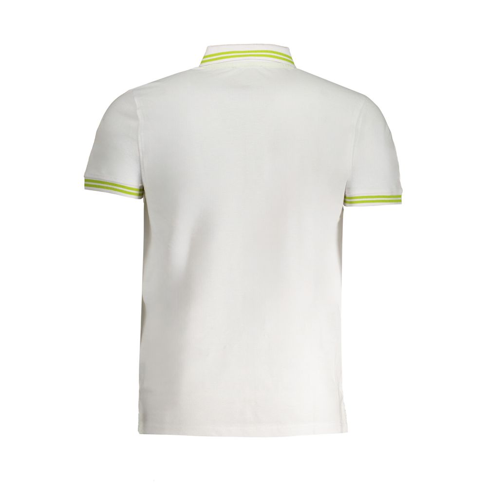 Polo en coton blanc Cavalli Class