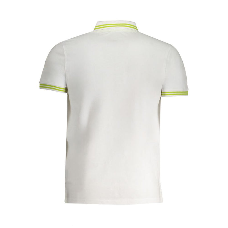 Polo en coton blanc Cavalli Class
