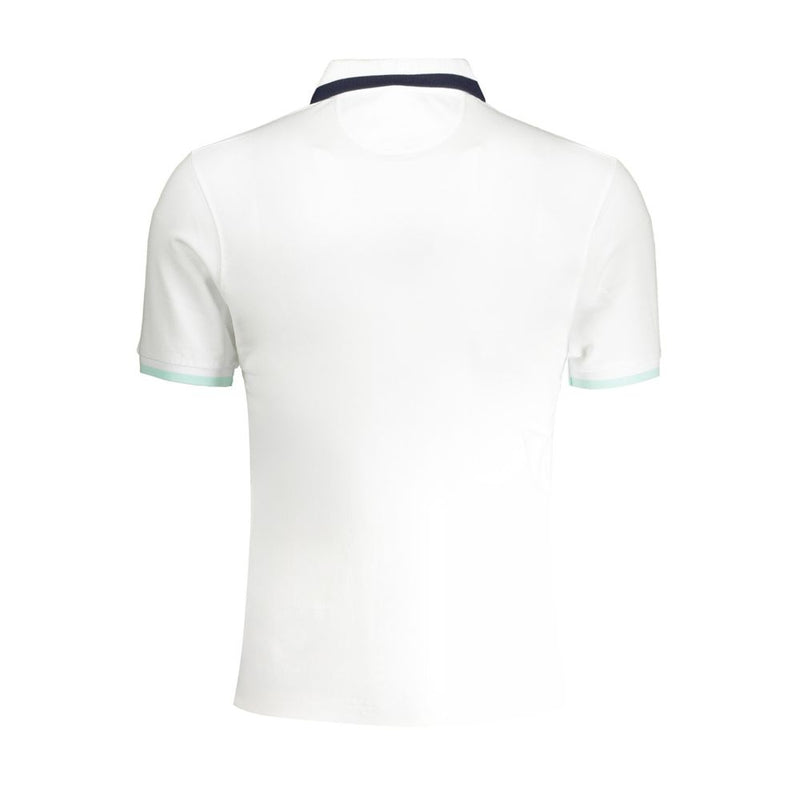 La Martina wit katoenen poloshirt