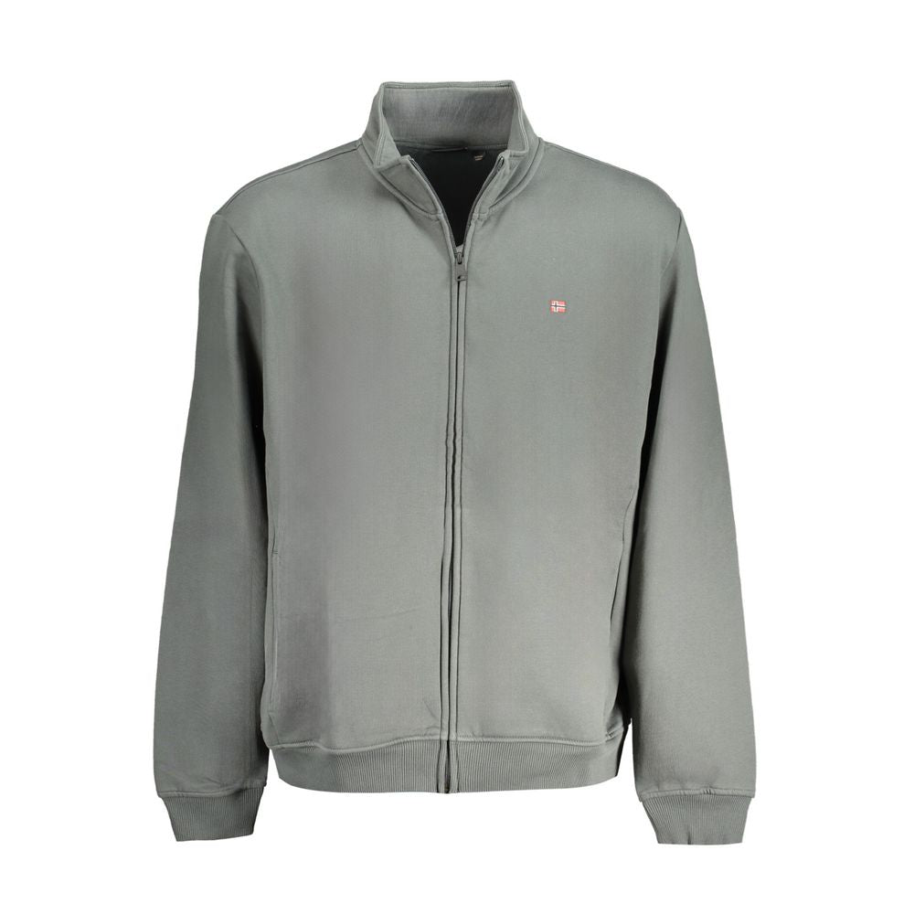Sweatshirt en coton vert Napapijri
