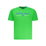 T-shirt homme en coton vert North Sails