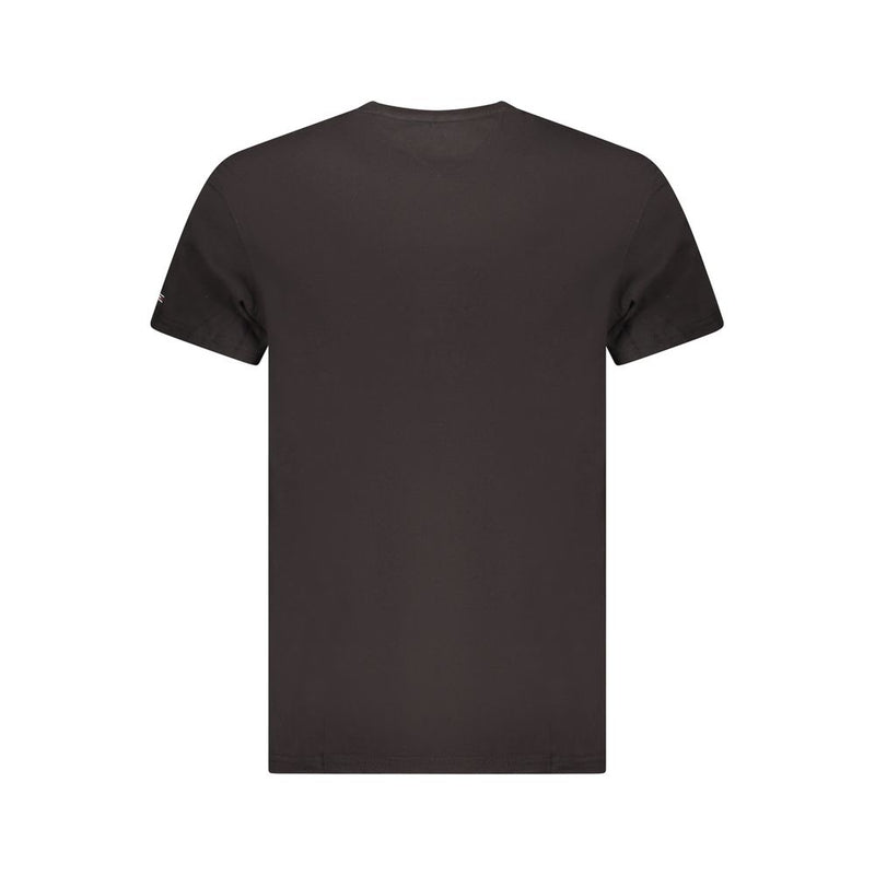 T-shirt homme en coton noir Tommy Hilfiger