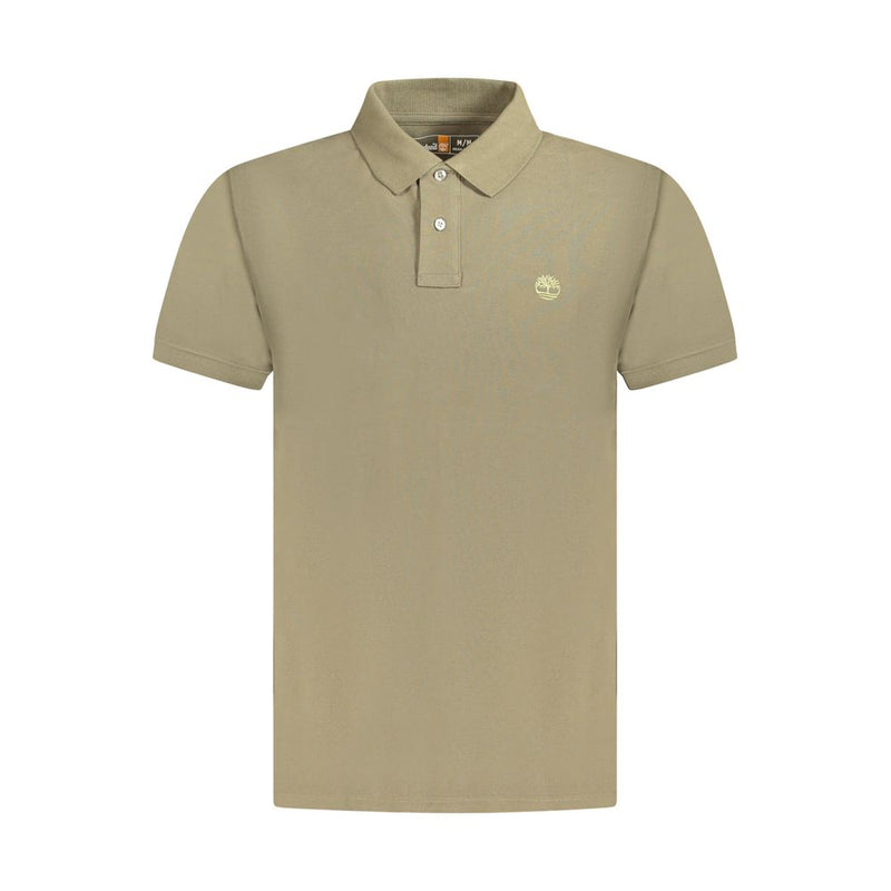 Polo en coton brun pour homme Timberland